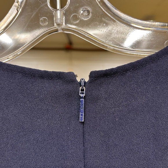 Ted Baker London Sililia Kirstenbosch Navy Floral Embroidered Mini Dress 1 - Picture 9 of 10